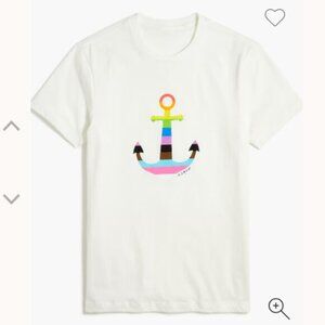 J. Crew PFLAG anchor graphic tee size S NWT